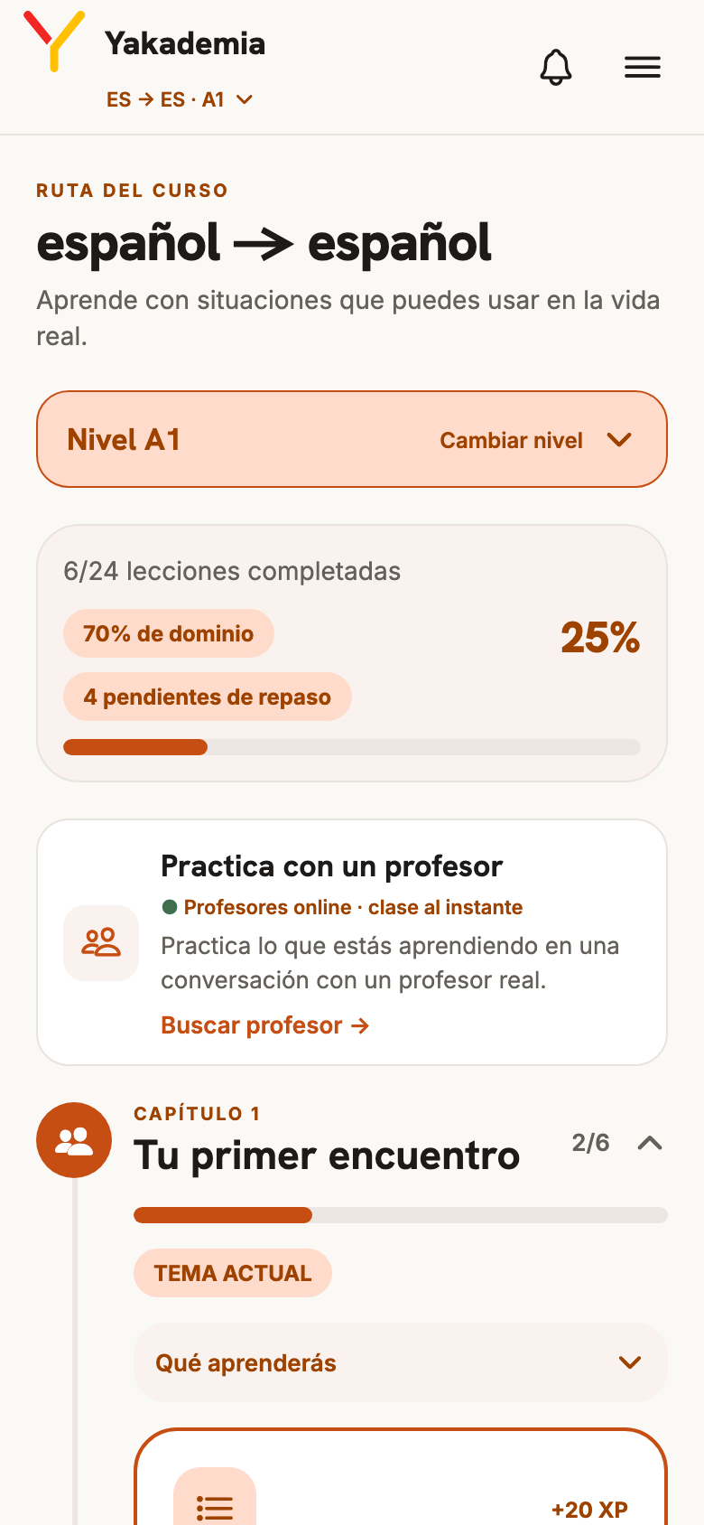 Tu ruta de aprendizaje