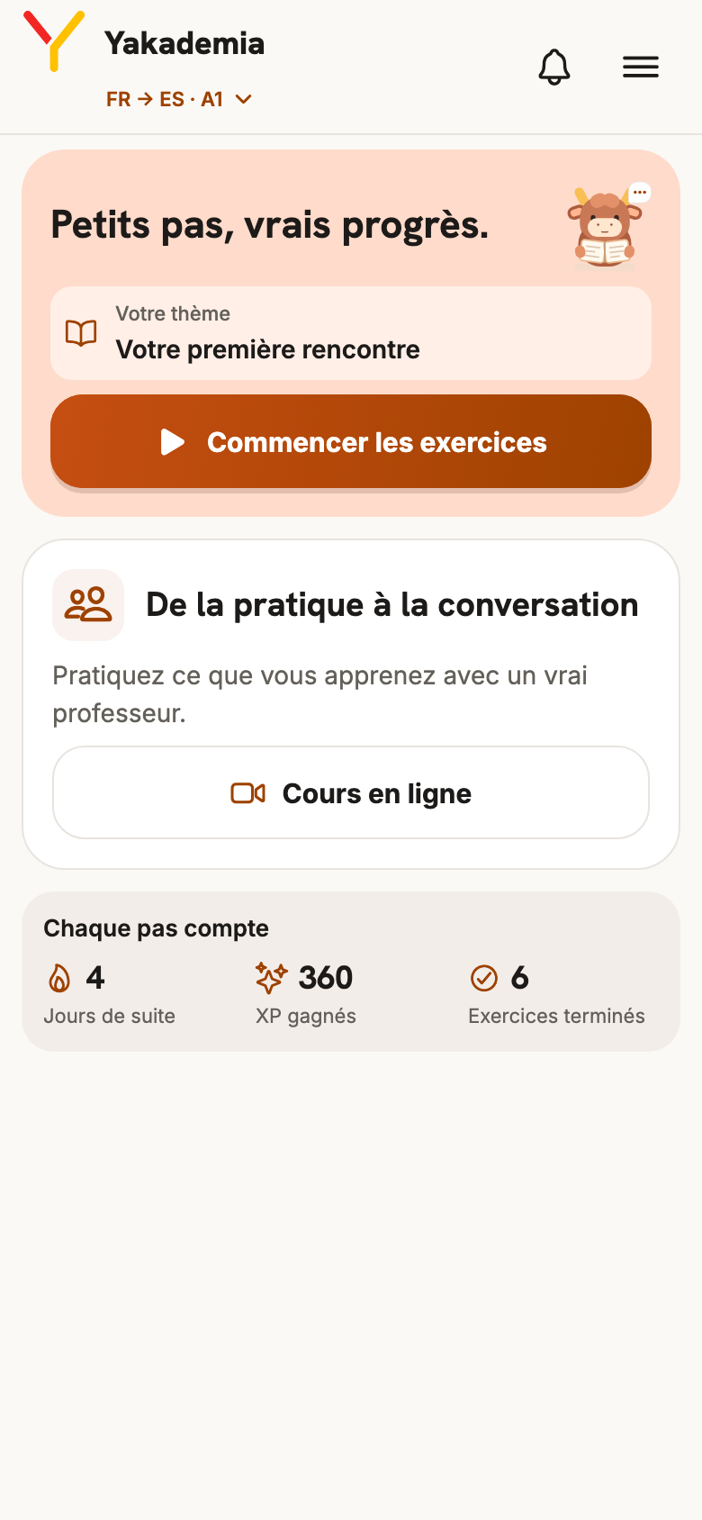 Votre plan quotidien